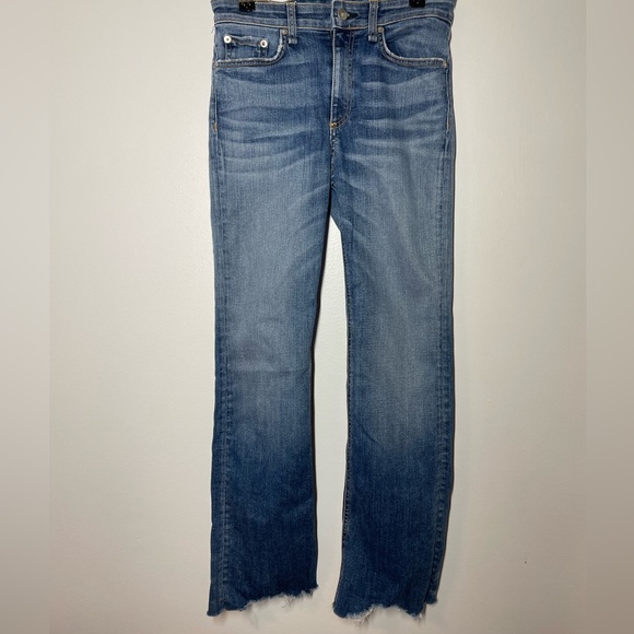 Rag and Bone Nina High Rise ankle flare - Picture 4 of 11